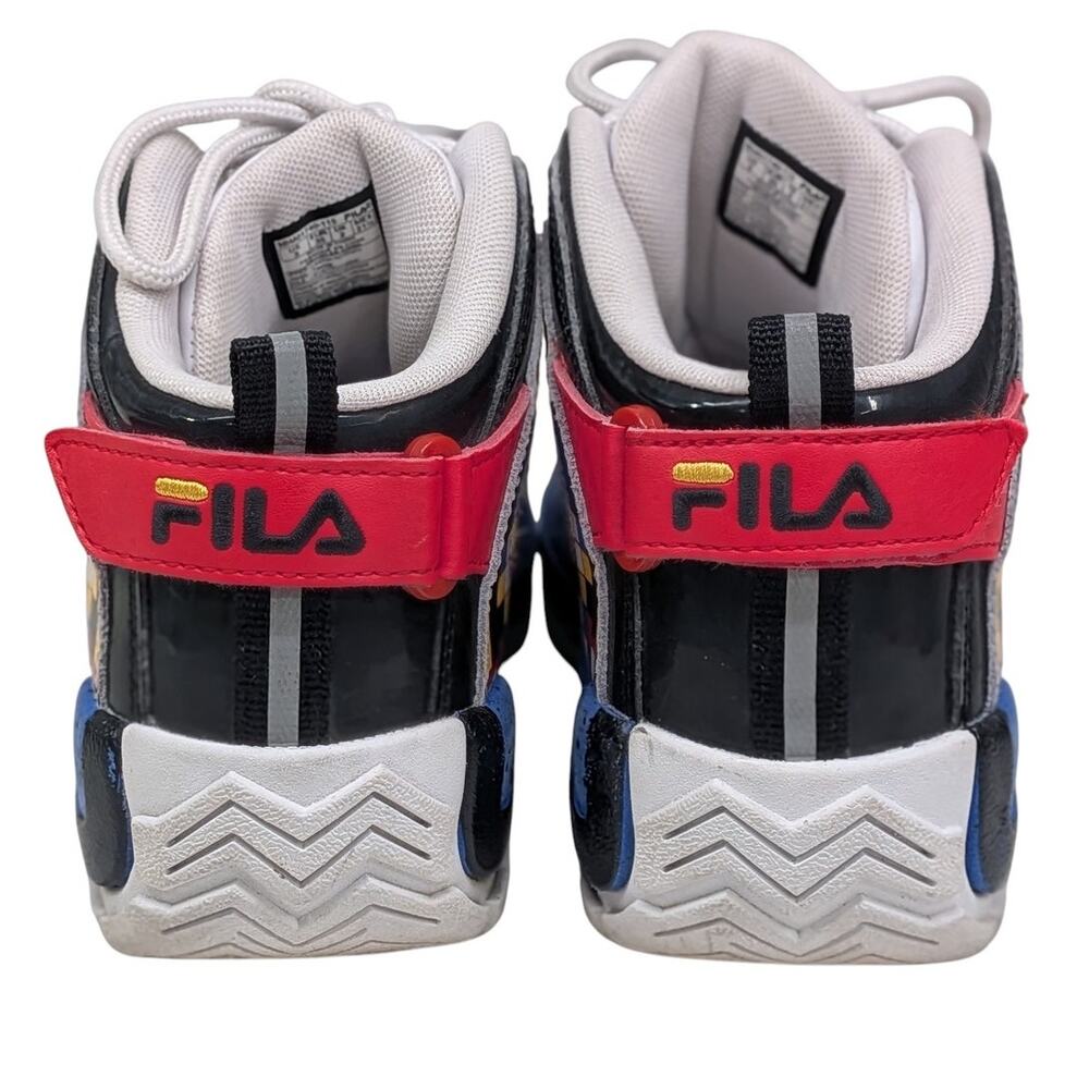 Fila Grant Hill 2 Ludi White Black Gold Classic Athletic Basketball Shoes Boys - Picture 5 of 14